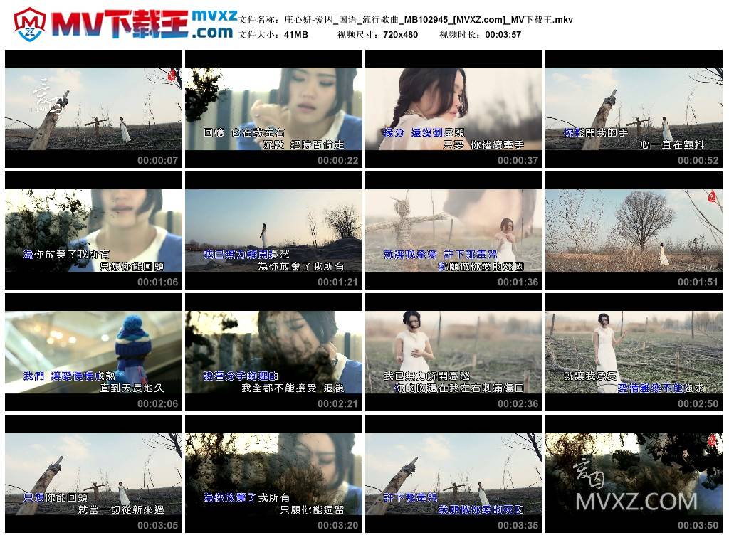庄心妍-爱囚_国语_流行歌曲_MB102945